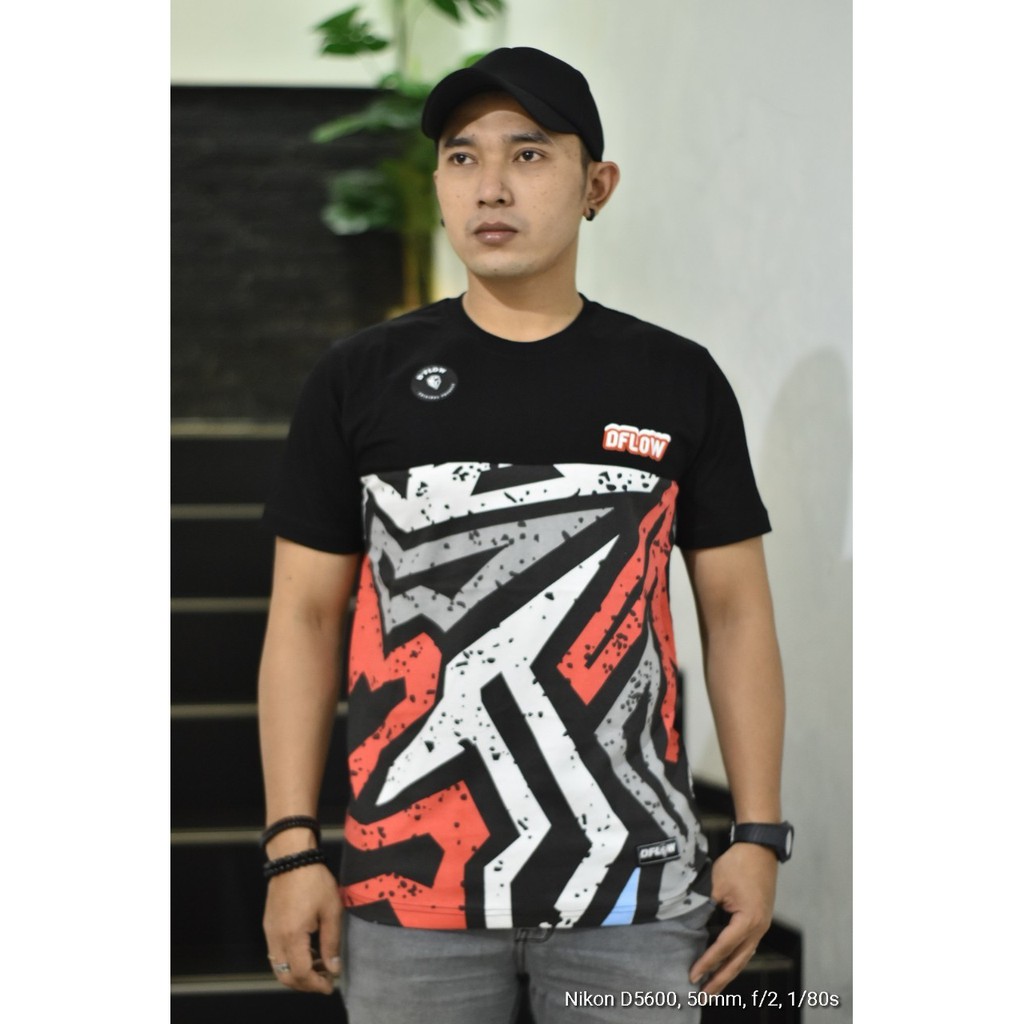 Baju Distro Original DFLOW - Kaos Pria Distro Surfing Original DFLOW - 10