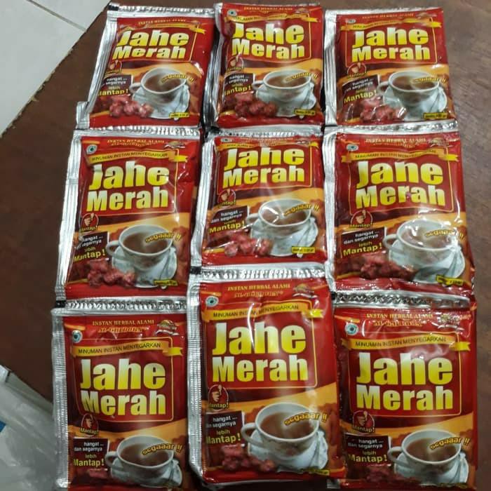 

Jahe Merah Al - Ghuroba Renceng isi 10 Sachet