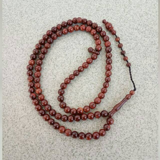 Tasbih 99 kaukah kokka bulat 7mm