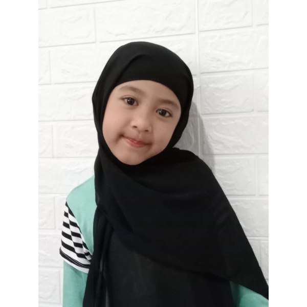 pashmina iner anak pashmina ciput anak