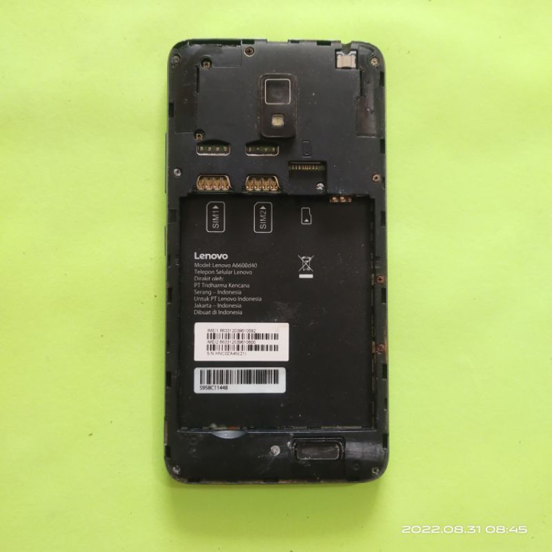 mesin Lenovo A6600d40