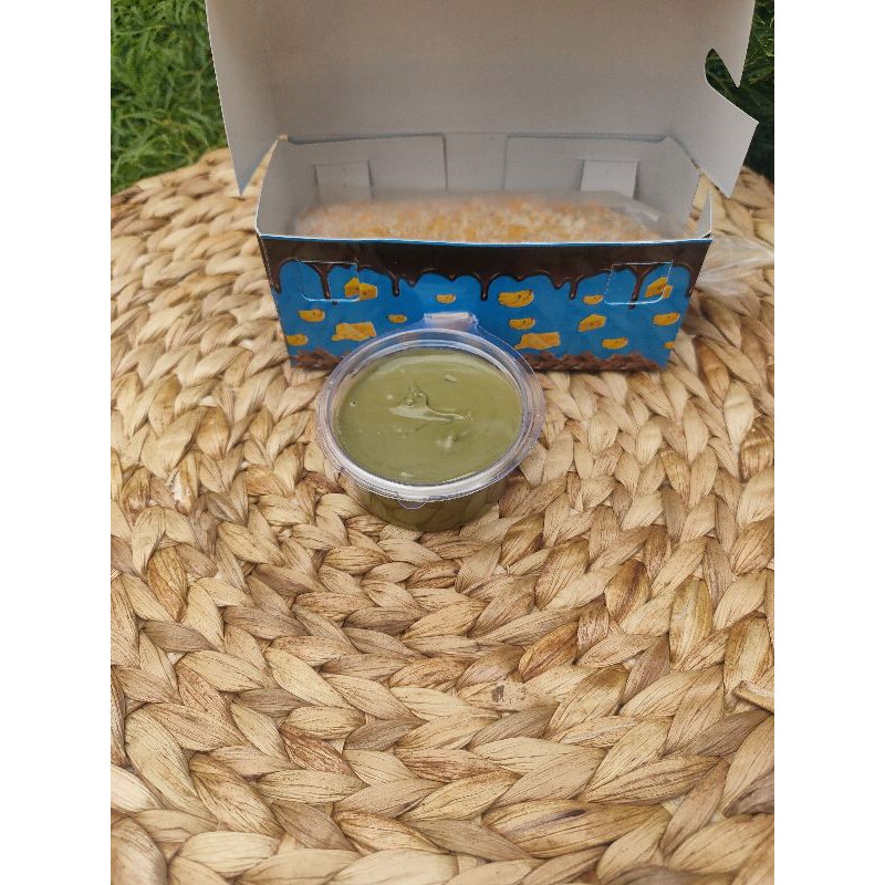 

Banaget mozzarella (matcha)