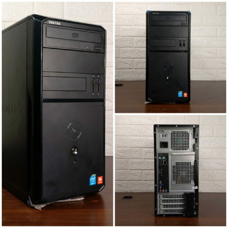 Pc Dell Vostro 3900 Series Core i3 Gen 4 Ram 4 GB  HDD 500 GB  Second Berkualitas