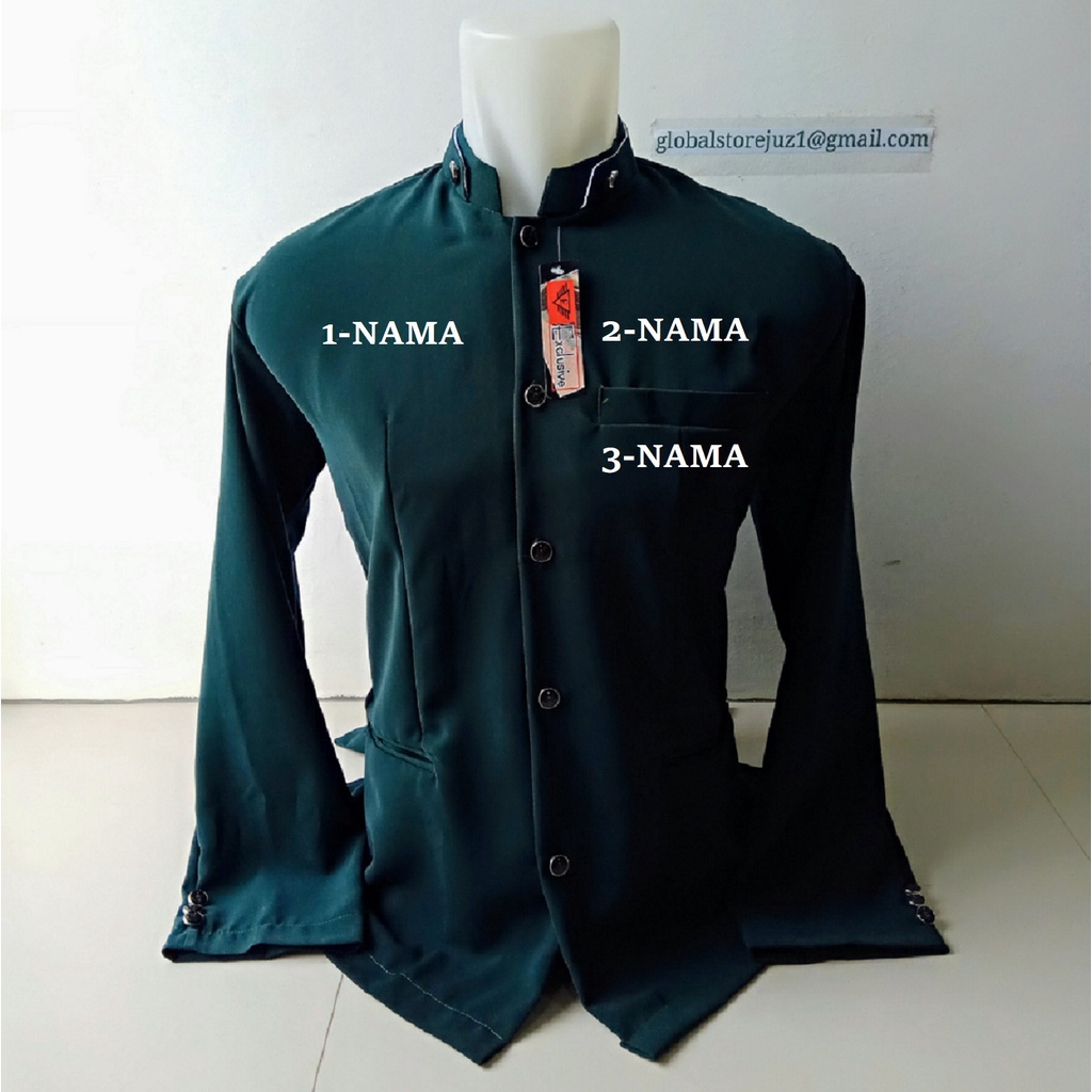 Jasko Jumbo Bordir Nama Jas Bordir Nama Koko Bordir Nama  Bordir Nama Jas Pria Jasko Pria