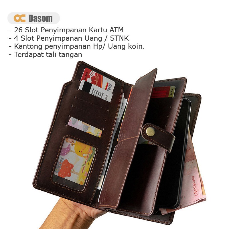 DOMPET KULIT OC- DASOM TERLAR