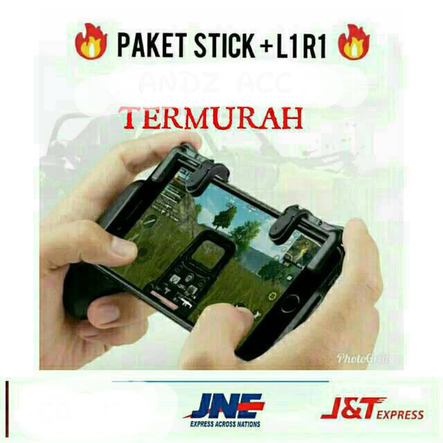 Trend-PAKET 2in1 Gamepad Handle Telor Joystick Holder PLUS L1R1 - MODEL LAMA