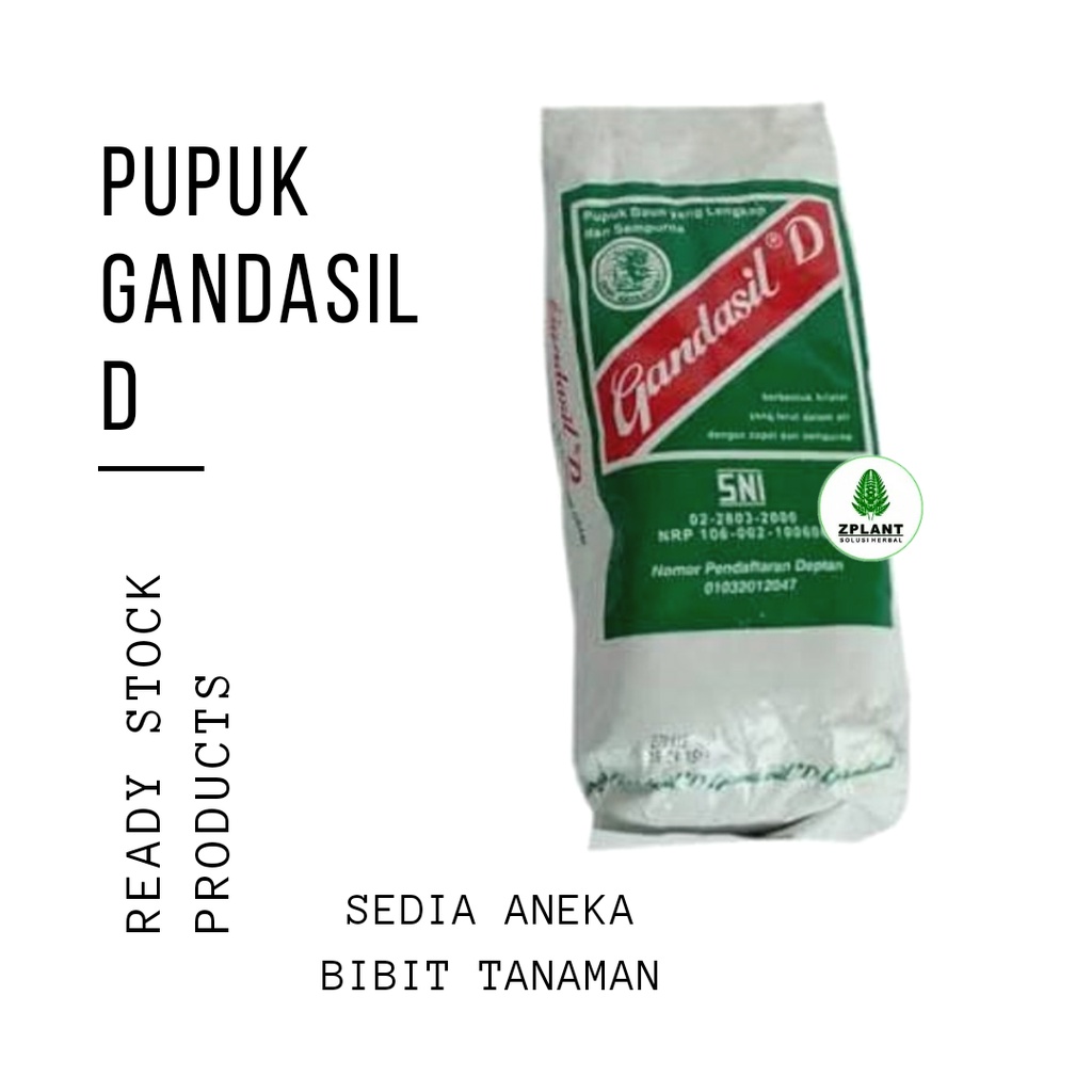 Jual Pupuk Daun Gandasil D Gandasil Hijau Melebatkan Daun Kemasan Gram Shopee Indonesia