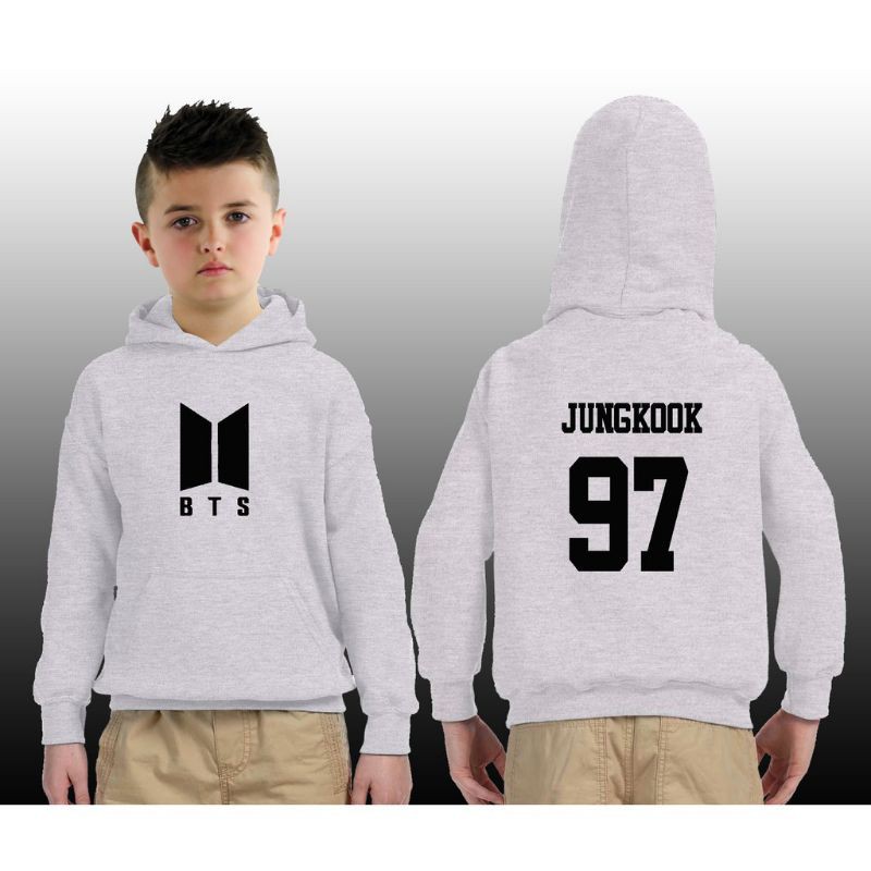 Jaket Hoodie Anak BTS JUNGKOOK