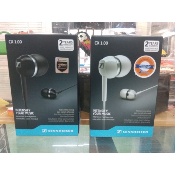 "Sennheiser CX 1.00 Black / White"