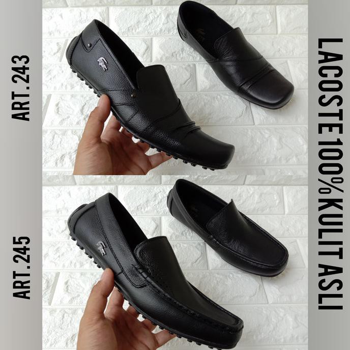 Sepatu Pantofel/Sepatu Lacoste/Sepatu Kulit/Sepatu Cowok/Lacoste _Terlaris