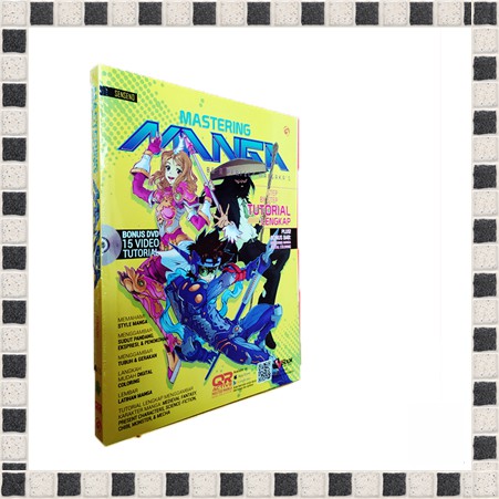 BUKU HOBI & KETERAMPILAN MASTERING MANGA - TUTORIAL LENGKAP