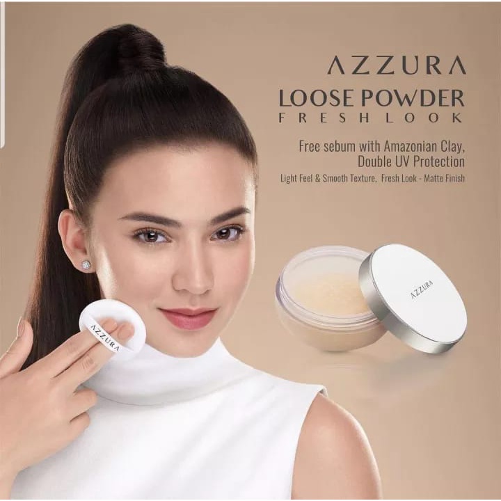 AZZURA Loose Powder Bedak Tabur I BEDAK BUBUK AZZURA