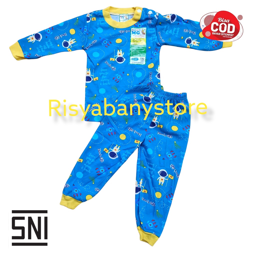 Setelan Panjang Anak bayi ukuran S.M.L.XL/ Piyama panjang anak / Piama anak/ Seletan MOM's Gift satuan