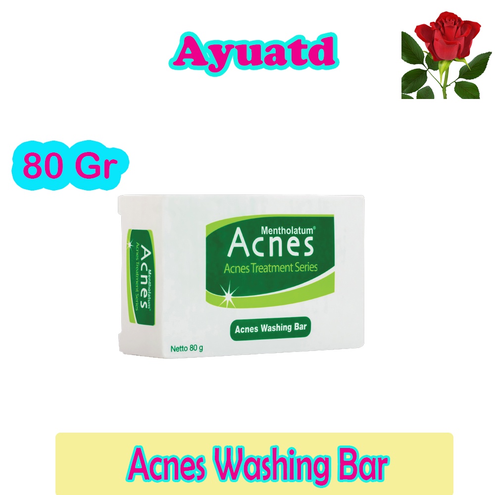 Acnes Mentholatum Washing Bar 80 Gr