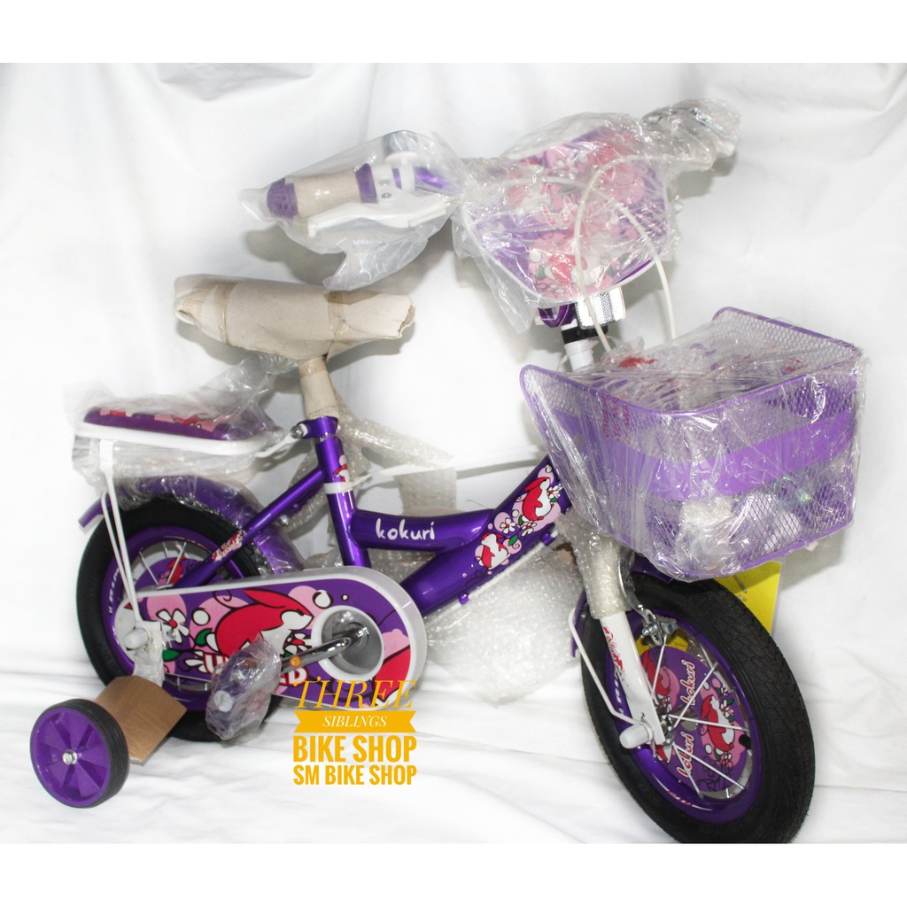 SEPEDA ANAK UNITED KOKURI 12 INCH UNGU