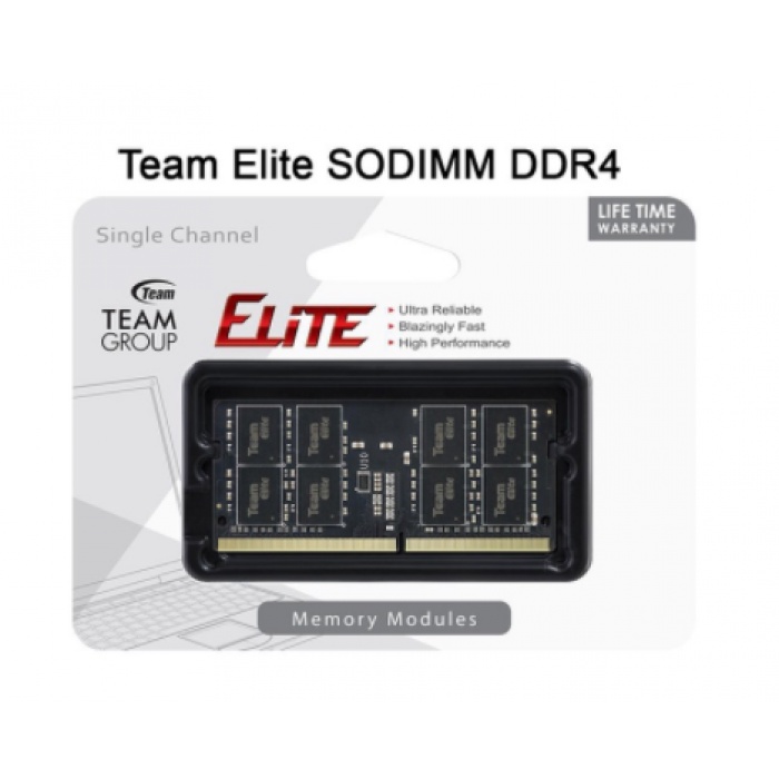 Memory RAM TEAM ELITE SODIMM 16GB DDR4 PC21300 2666Mhz