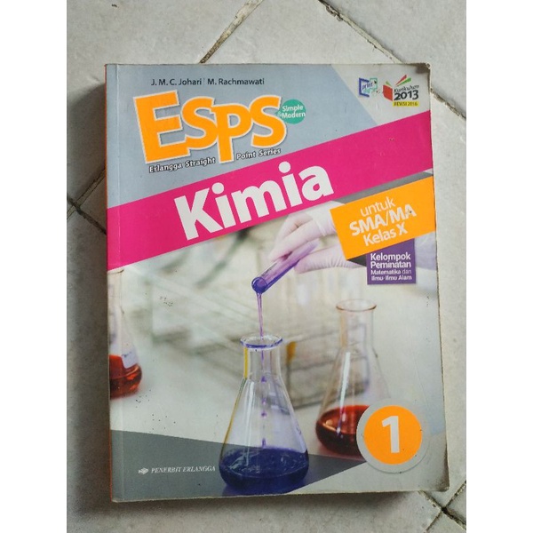 Jual Buku Kimia Kelas 10 Penerbit Erlangga Indonesia|Shopee Indonesia