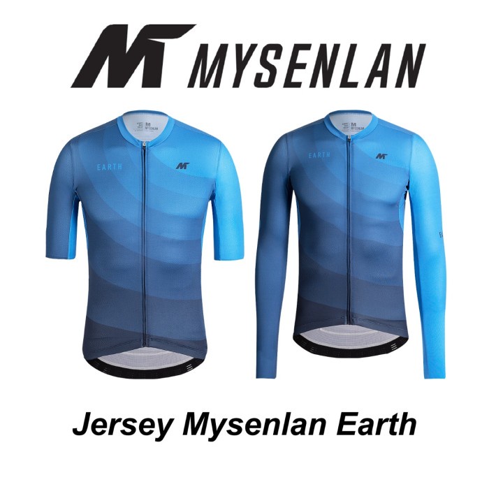 Jersey Men Mysenlan EARTH MCQSS001A Blue Short & Long Sleeve