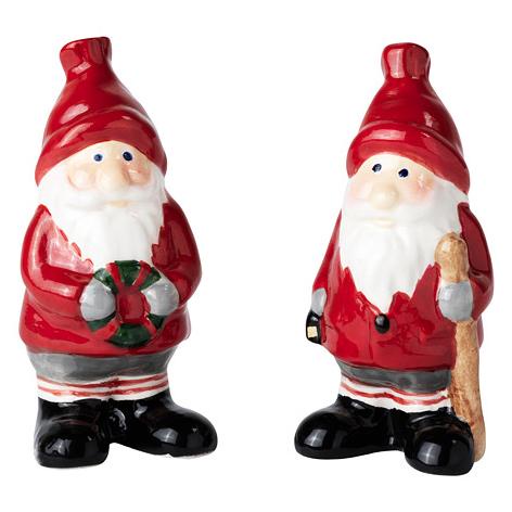 Boneka patung santa claus T.10cm - 2pcs