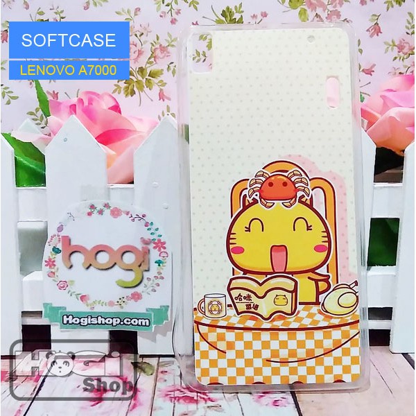 Lenovo A7000 - Softcase Custom Case Kucing