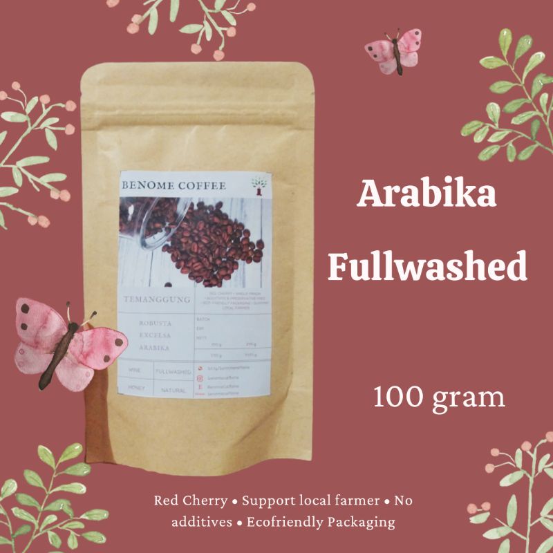

Kopi Arabika Fullwashed 100 g