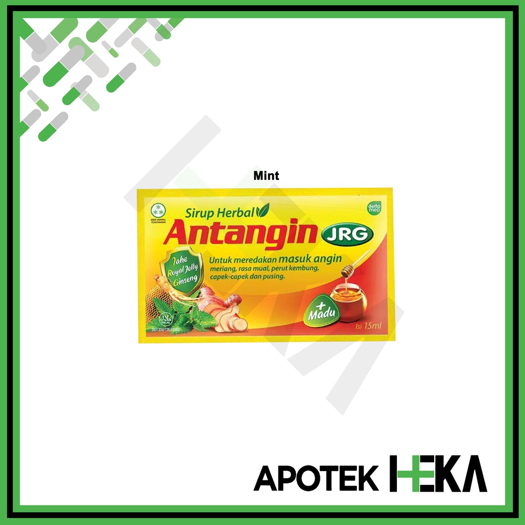 Antangin JRG Sirup 1 Sachet Masuk Angin - Original / Mint (SEMARANG)