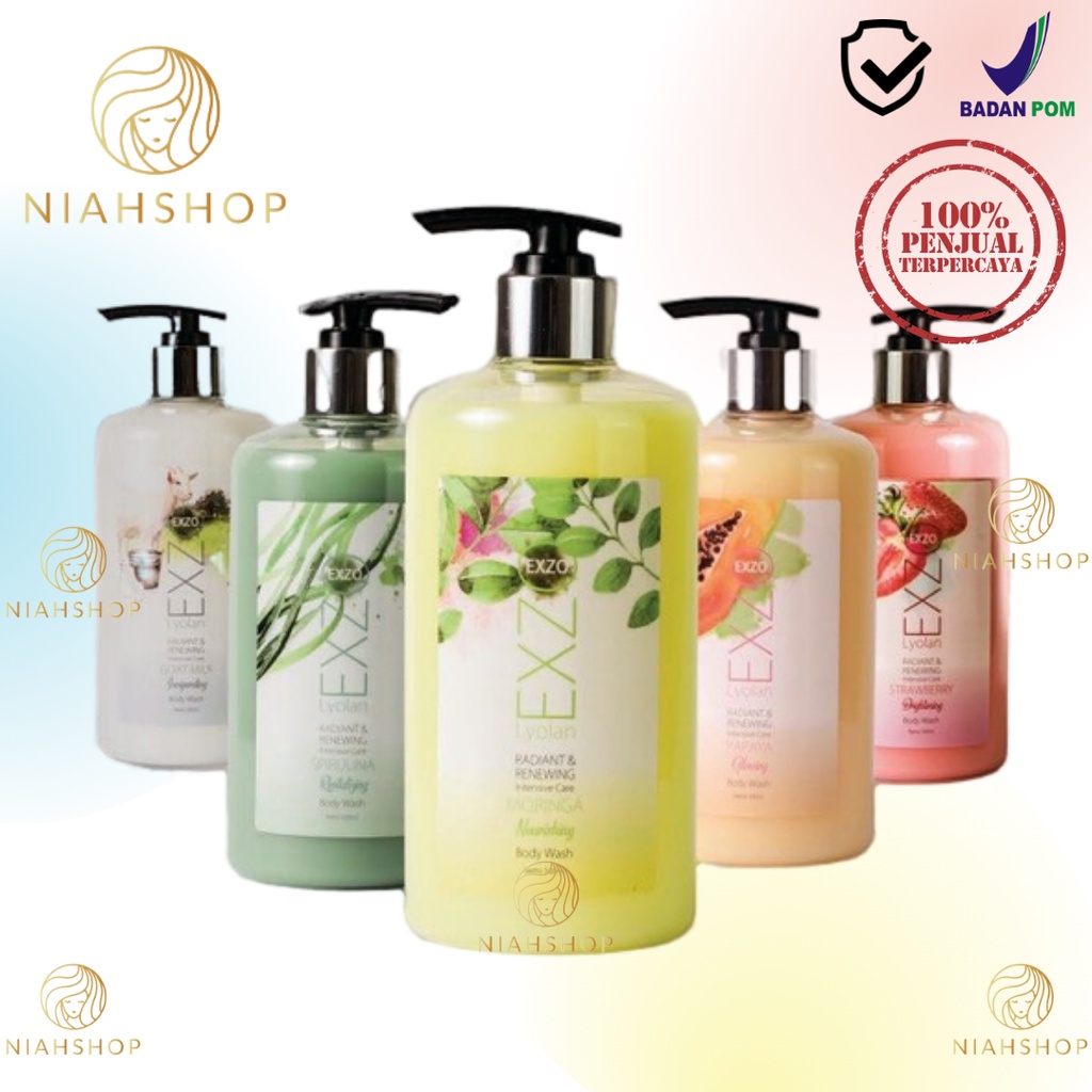 EXZO lyolan body wash 500ml Sabun Mandi