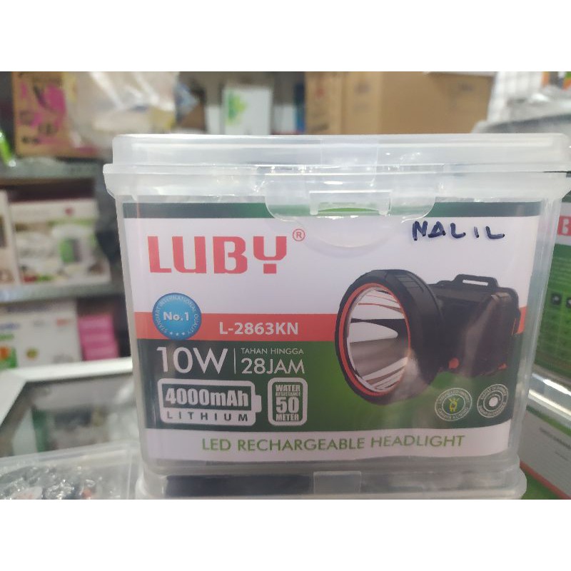 Senter Kepala Luby 10 watt besar L2863