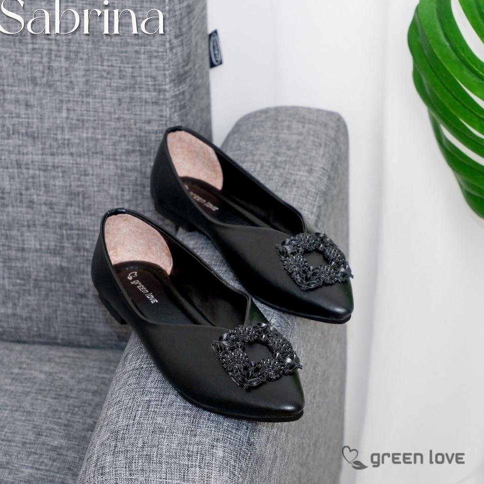 Green Love Sepatu Flat SABRINA [TLW.19Au22ᴼ]