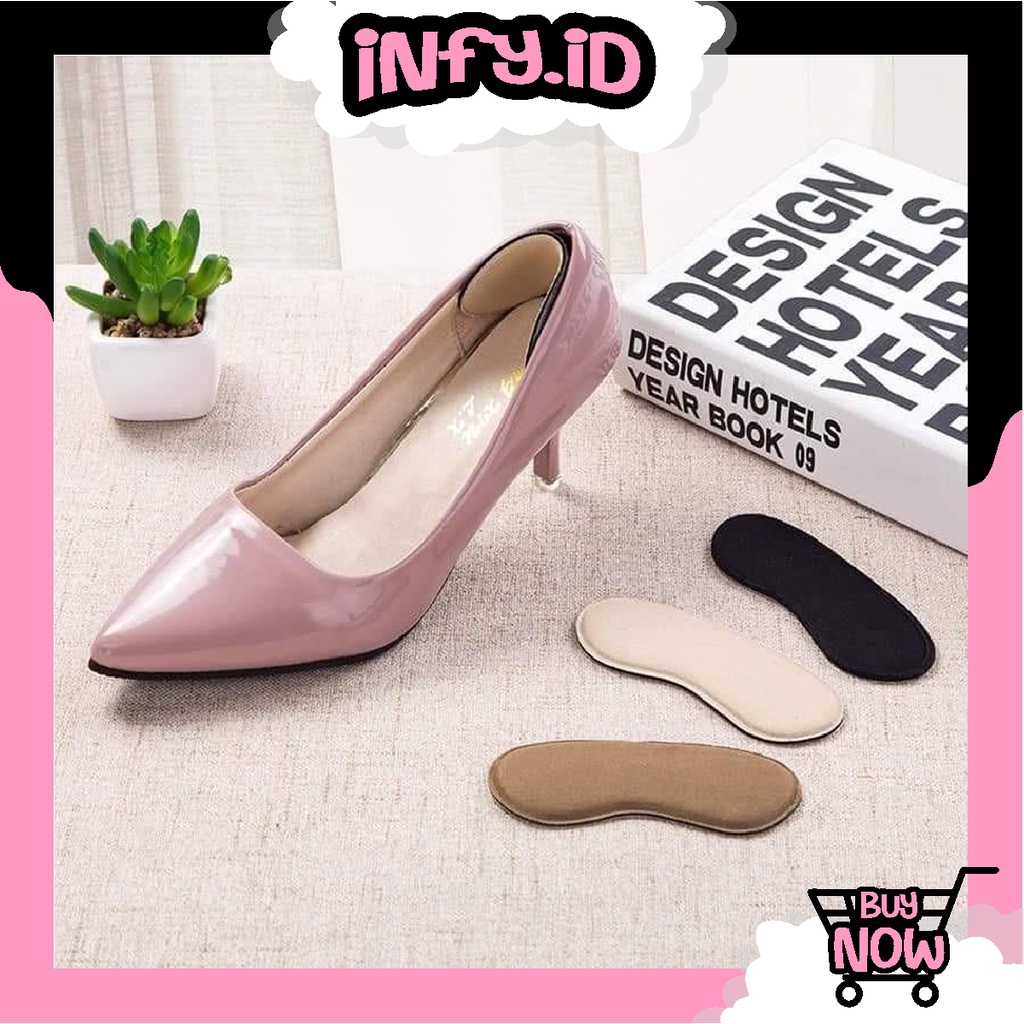 INFY - Insole Sepatu Sticker Bantalan Pelindung Tumit Pad Heel Stickers R698