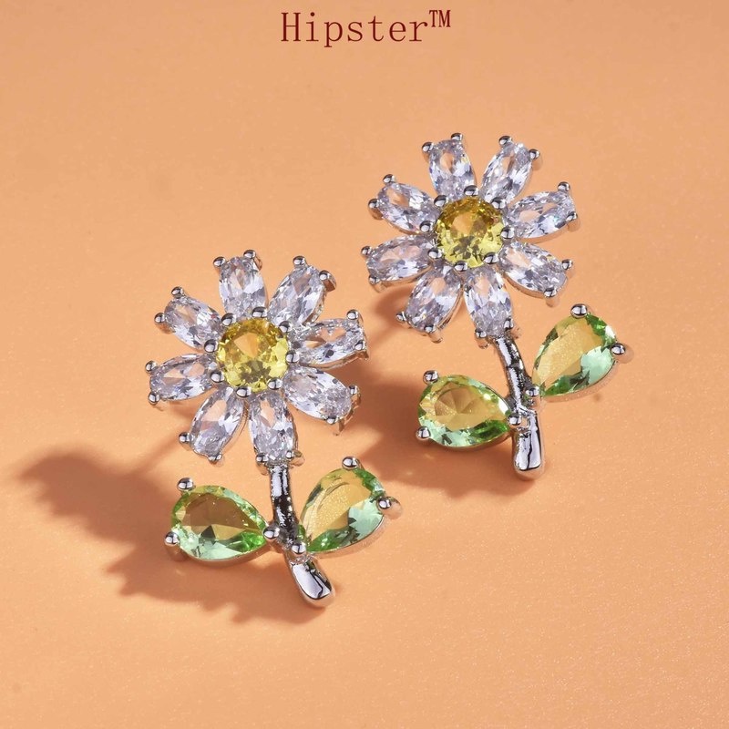 Fashion Luxury Moissanite Earrings Earrings