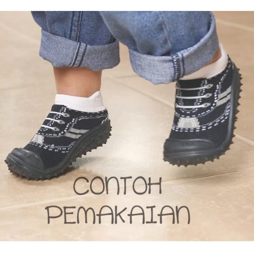 SKIDDER Sepatu Bayi Alas Karet SKIDDERS / Sepatu Bayi Prewalker SK1