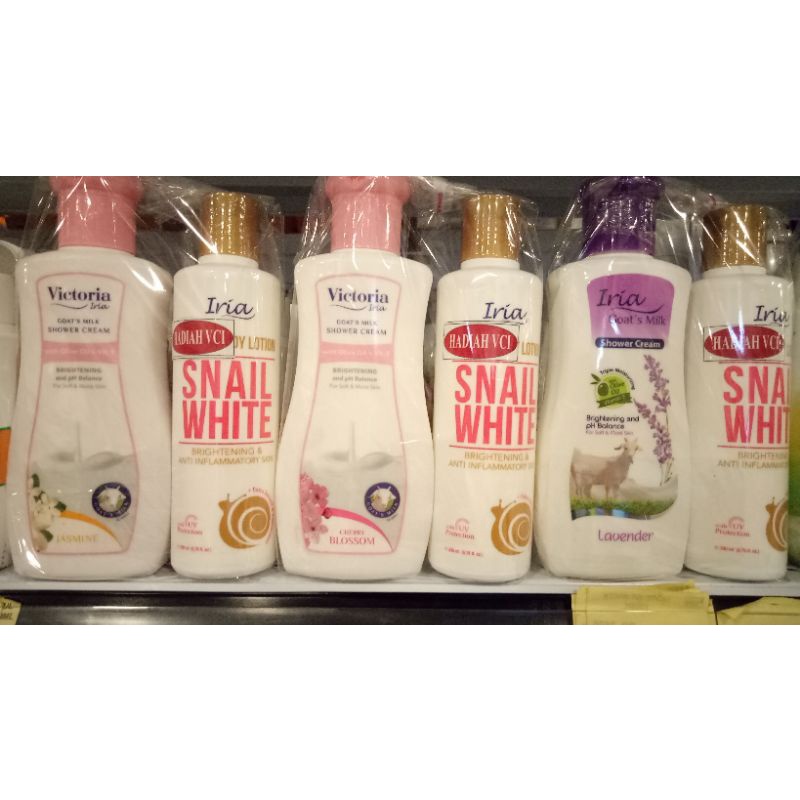 iria goat's milk shower cream/ sabun mandi susu