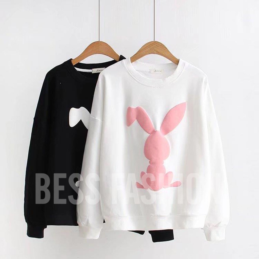 Bess - Sweater Murah Wanita / Sweater Lengan Panjang RABBIT BACK