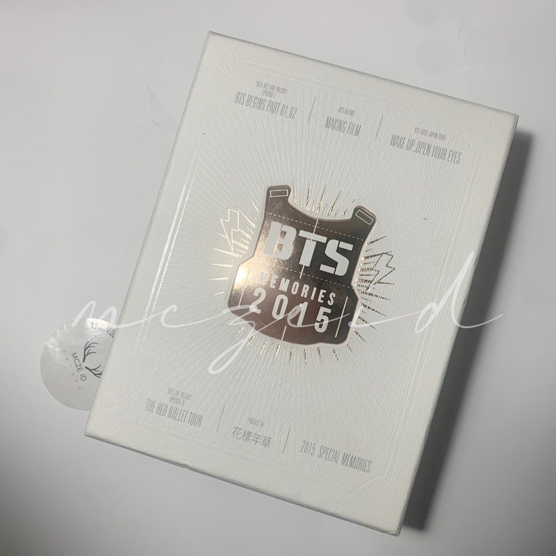 BTS - MEMORIES 2015 DVD