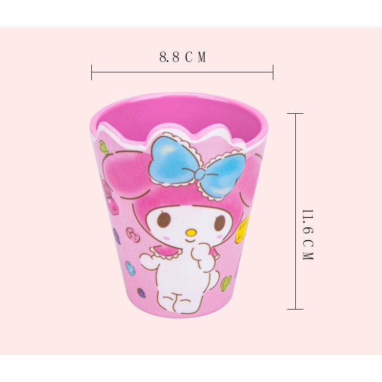 Cangkir anak Melamin Kuping PM017 kitty melody cup melamin