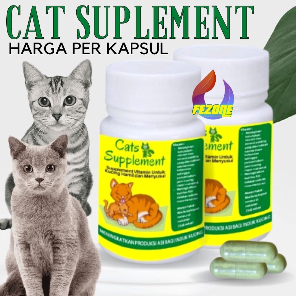 Vitamin Induk Kucing Hamil Dan Menyusui FOR ASI FEZONE