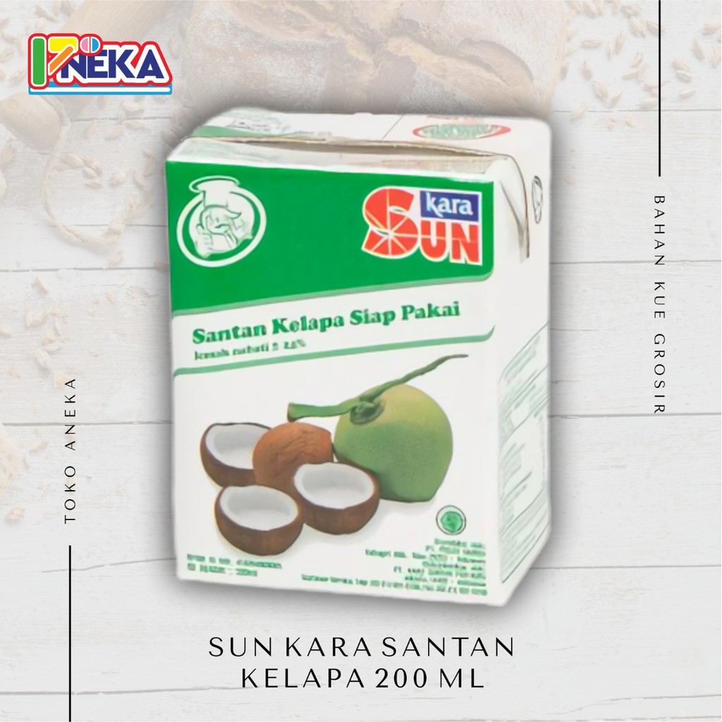 

SUN KARA SANTAN KELAPA 200ML