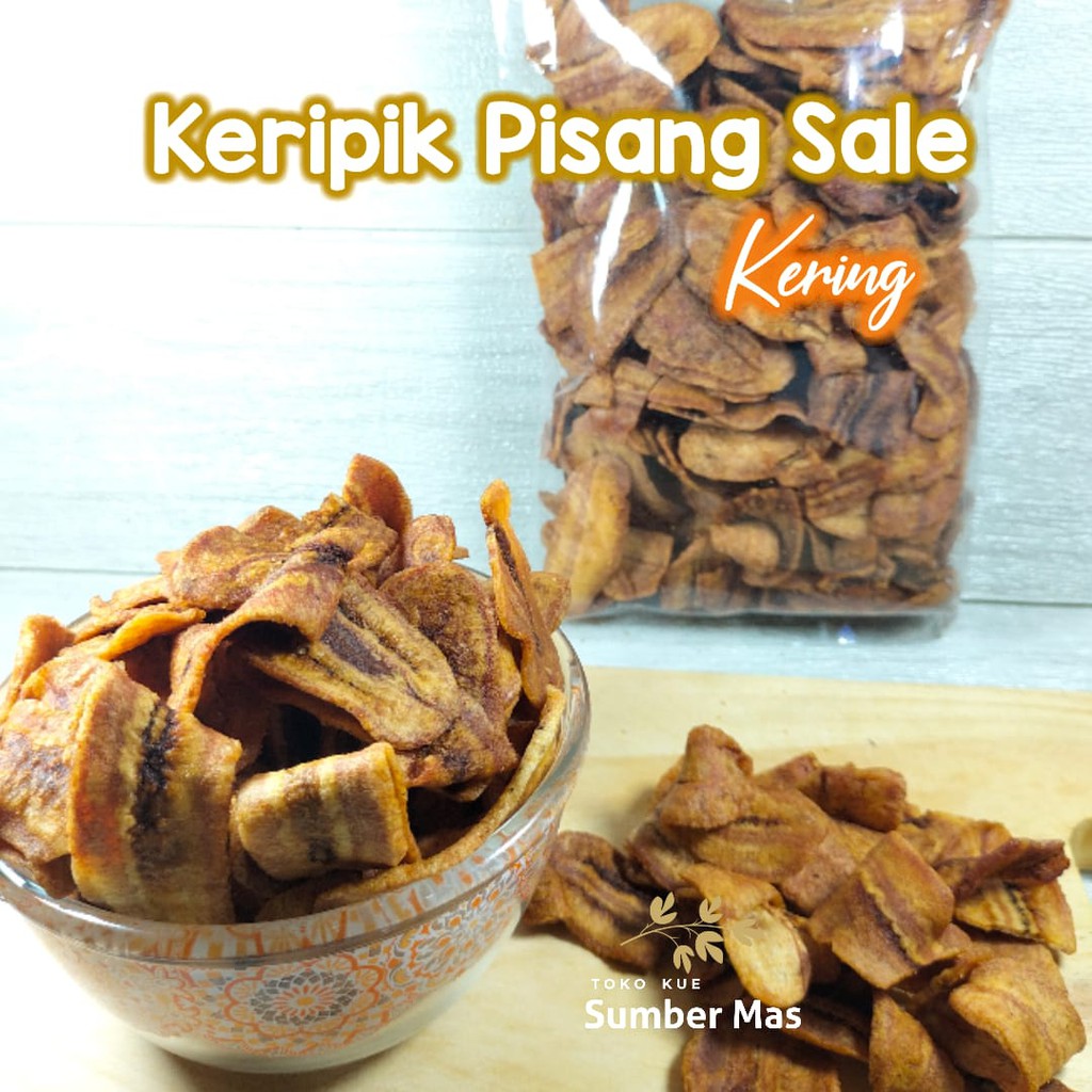 PISANG SALE KERING MANIS 500 GR / PISANG SALEH / KERIPIK /KERIPIK PISANG KILOAN / PISANG MADU