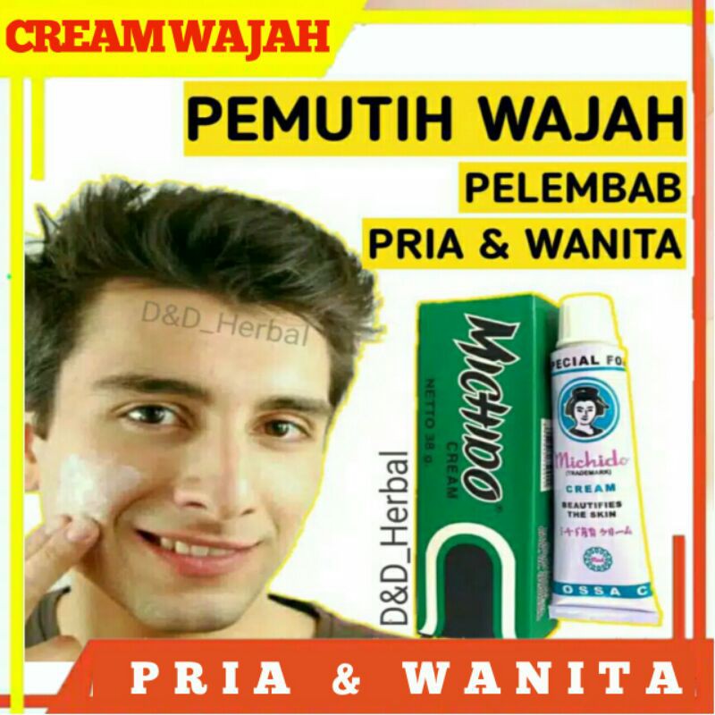 MICHIDO / CREAM WAJAH PRIA & WANITA