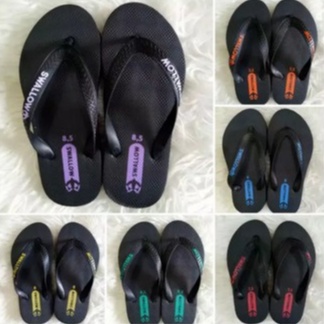 Sandal Jepit Anak Swallow Hitam Laki Perempuan Cewek Cowok SWALLOW Black Pearl Kids