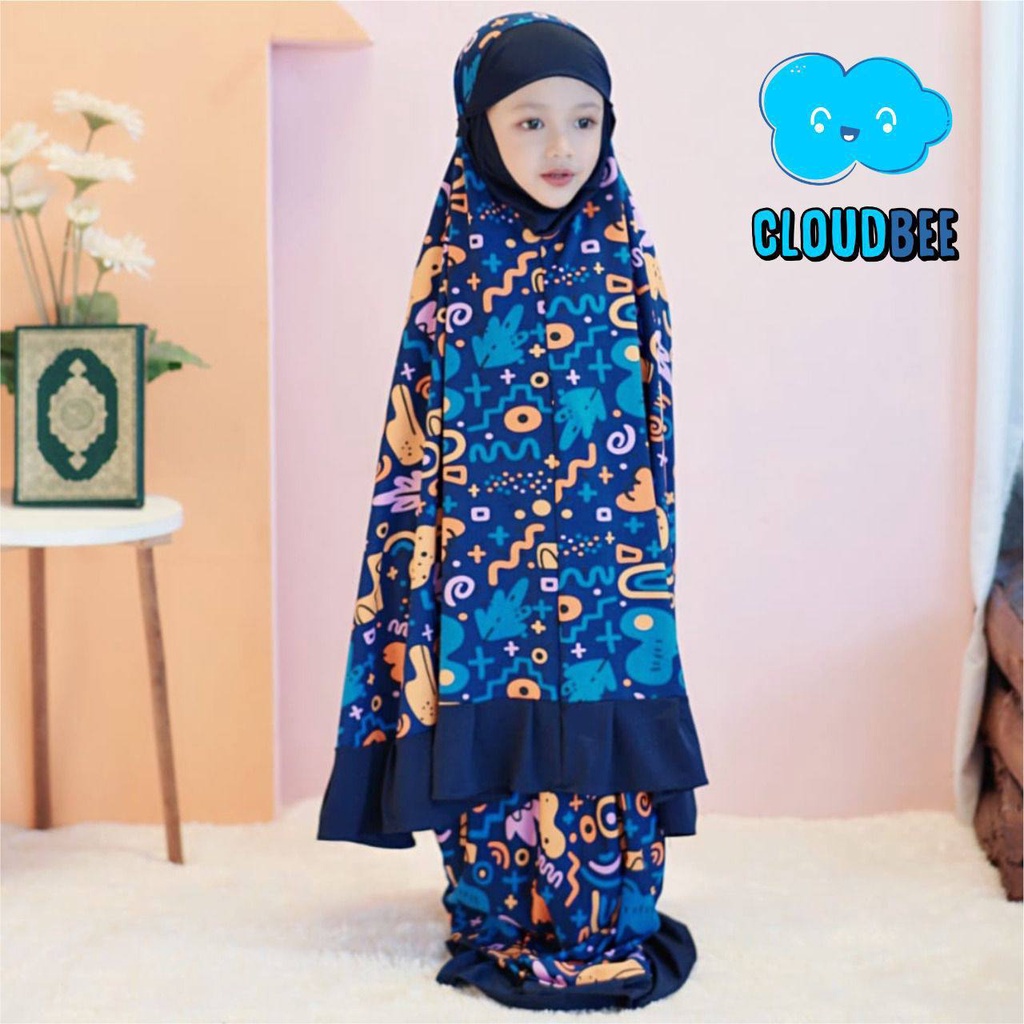 Mukena premium print by Cloudbee