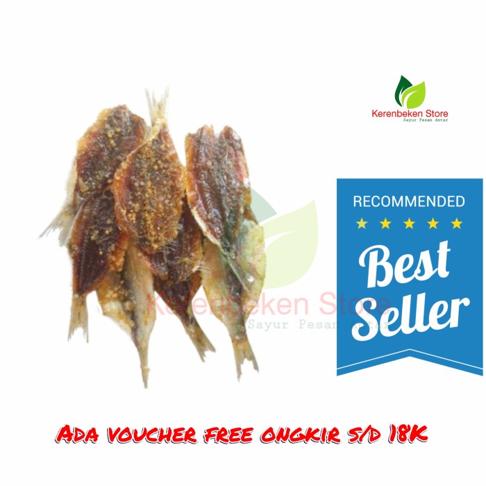 

ikan asin dendeng per 125gr