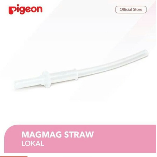 Pigeon MagMag Refill Sedotan | Spare Straw, Pigeon Mag-Mag Spare spout (dot) - 1 Pcs