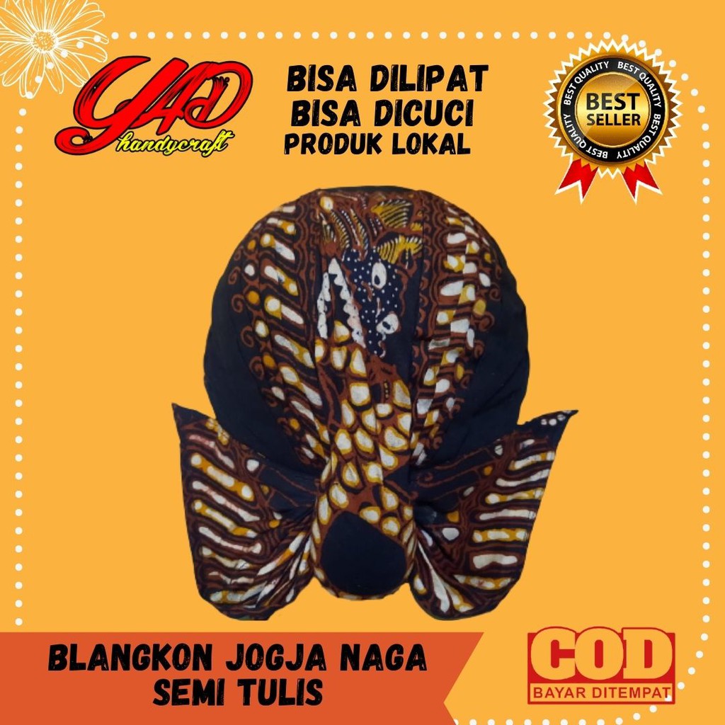 Blangkon murah blangkon batik tulis udeng naga