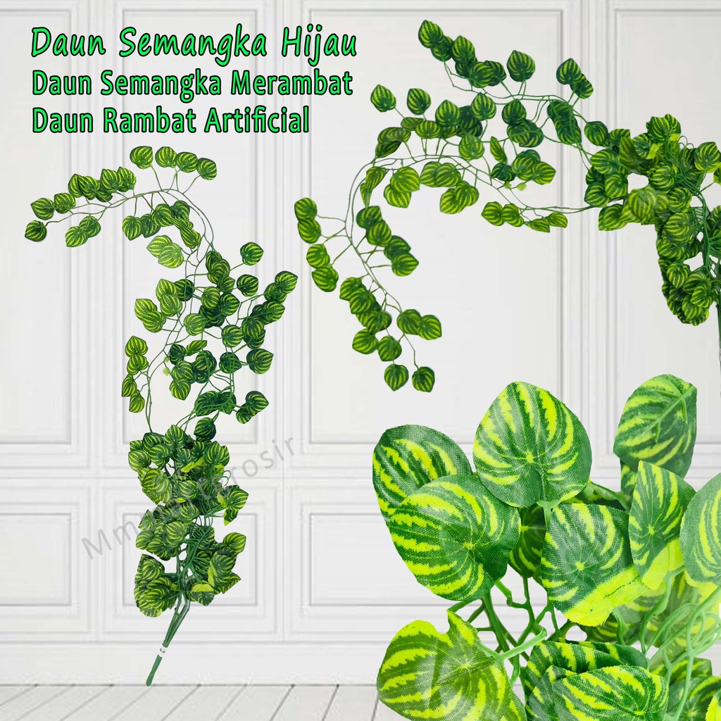 Daun Semangka / daun Rambat Plastik/ Daun Rambat Artificial/ Semangka 90