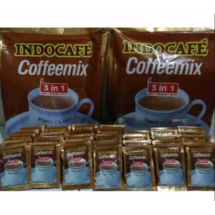 

Store Snack Kopi Indocafe Coffemix 3 in 1 isi 10 x 20 gram / Kopi Susu / Kopi Renteng