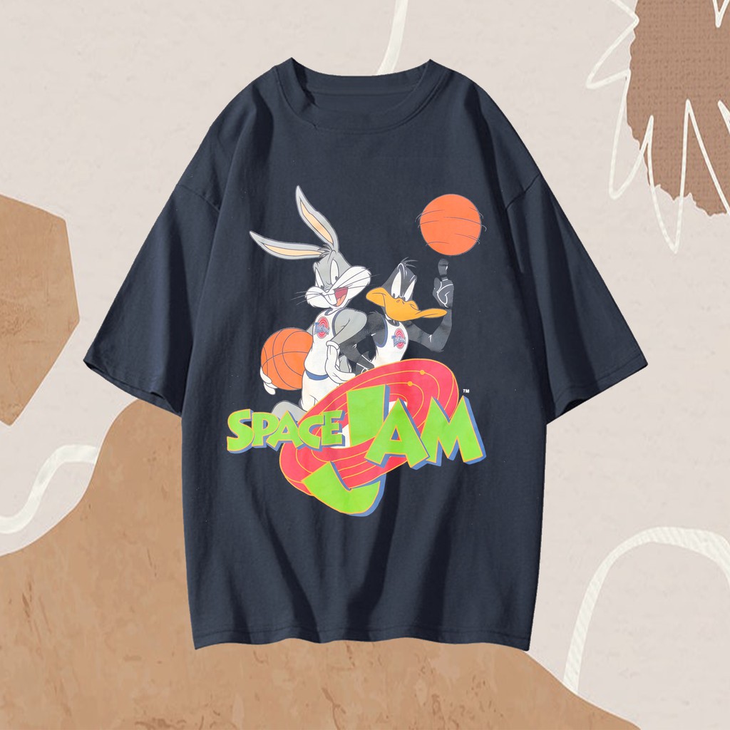 Kaos Space JAM lonney oversized vintage T-shirt
