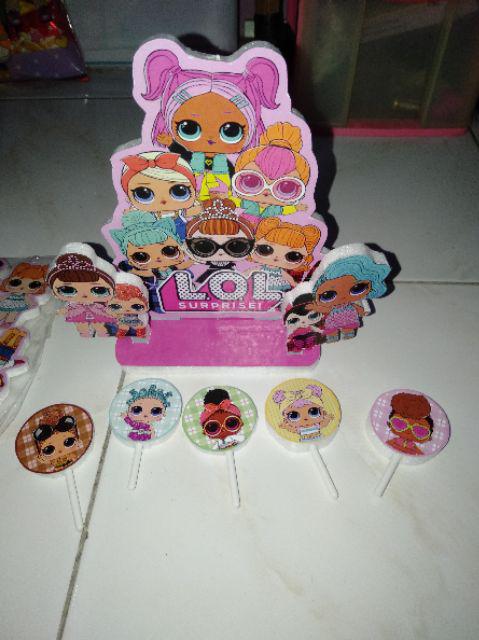 Cake Topper Lol Doll Surprise