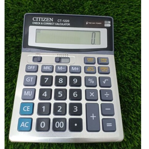 

Kalkulator Dagang Type Citizen CT 1220 T /12 digit /1 pcs